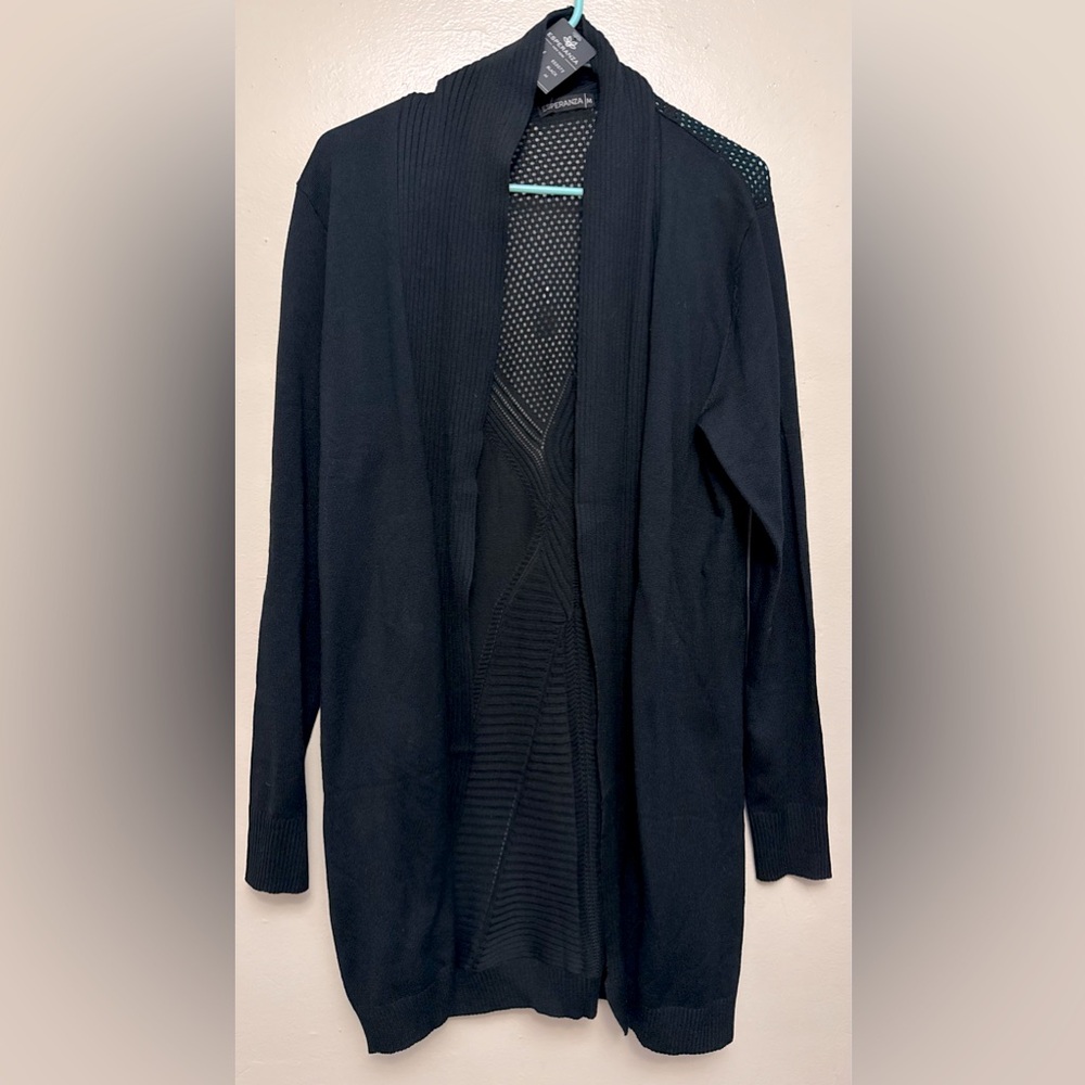 New with tags - Women’s black cardigan